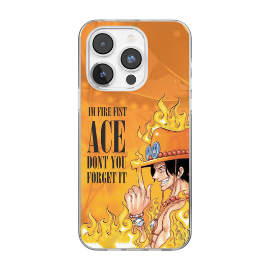 iPhone CP Print Case One Piece Ace Ember