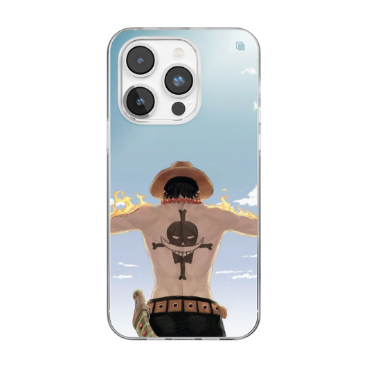 iPhone CP Print Case One Piece Ace Ignite