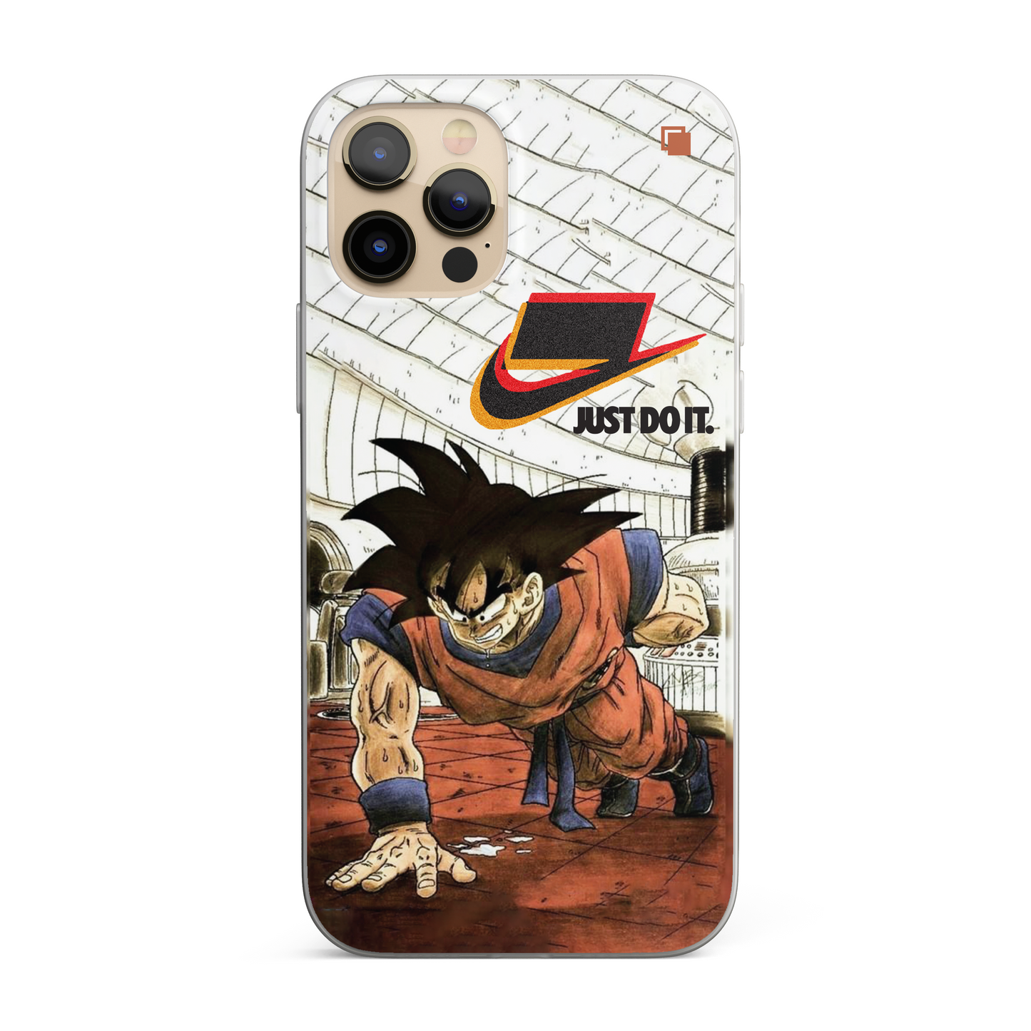 iPhone CP Print Case DBZ NK Goku Pushup