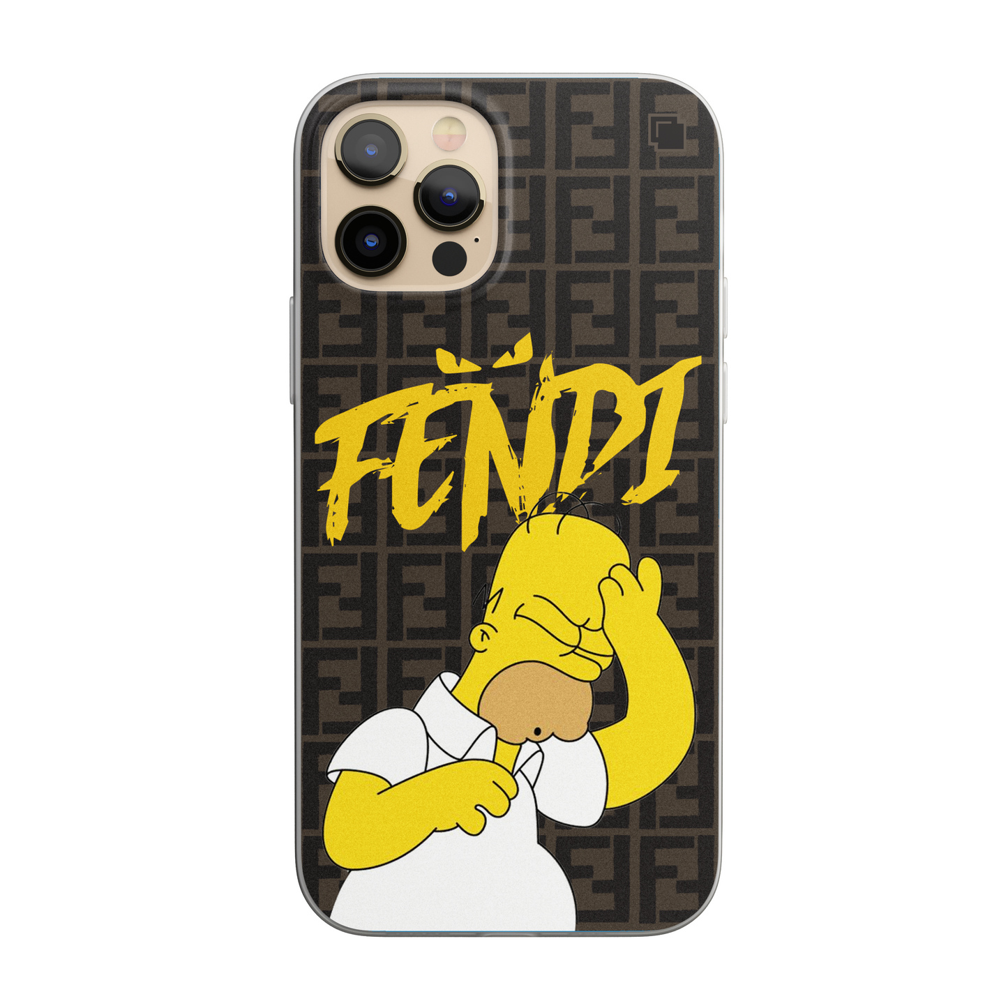 iPhone CP Print Case FF Homer Doh