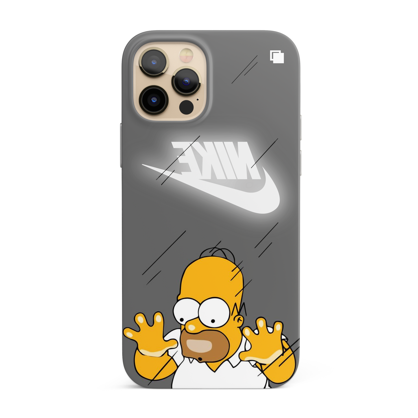 iPhone CP Print Case NK Homer Sneaker View