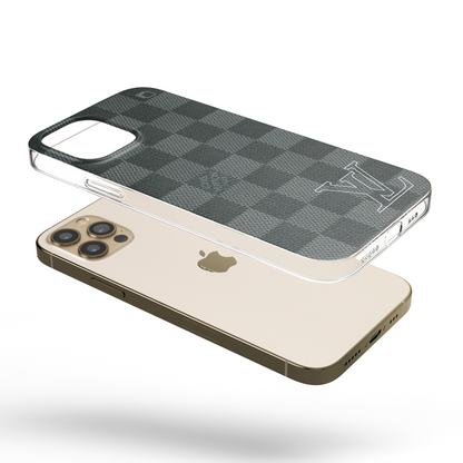 iPhone CP Print Case LV Monochromatic