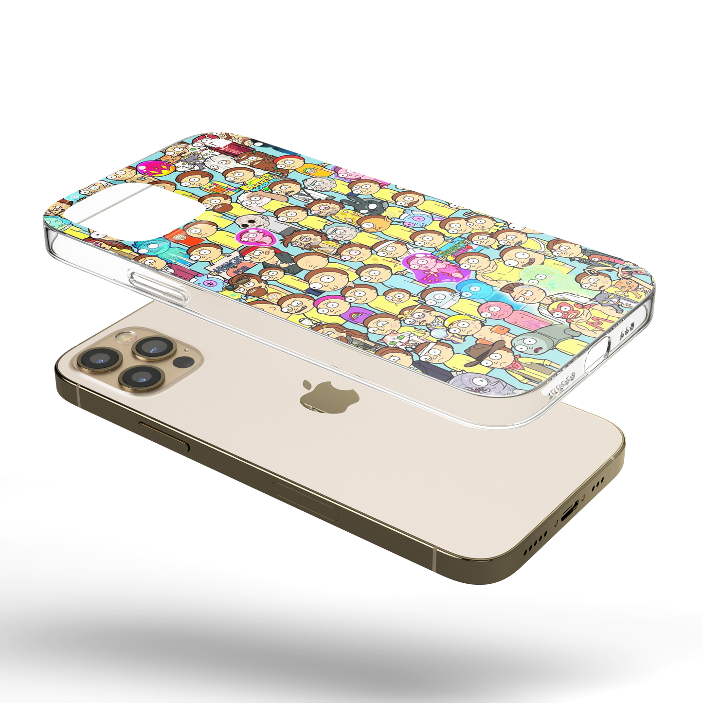 iPhone CP Print Case Many Morty