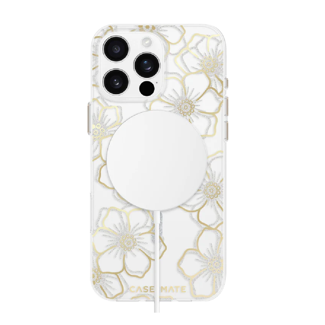 iPhone 16 Pro Casemate Floral Gems with Magsafe