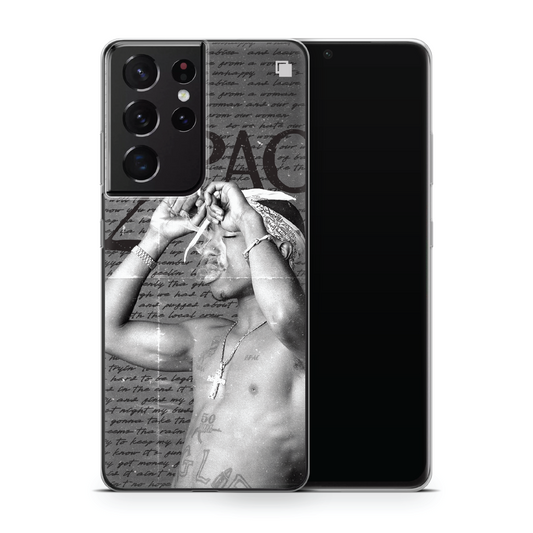 Samsung CP Print Case Tupac Keep Your Head Up