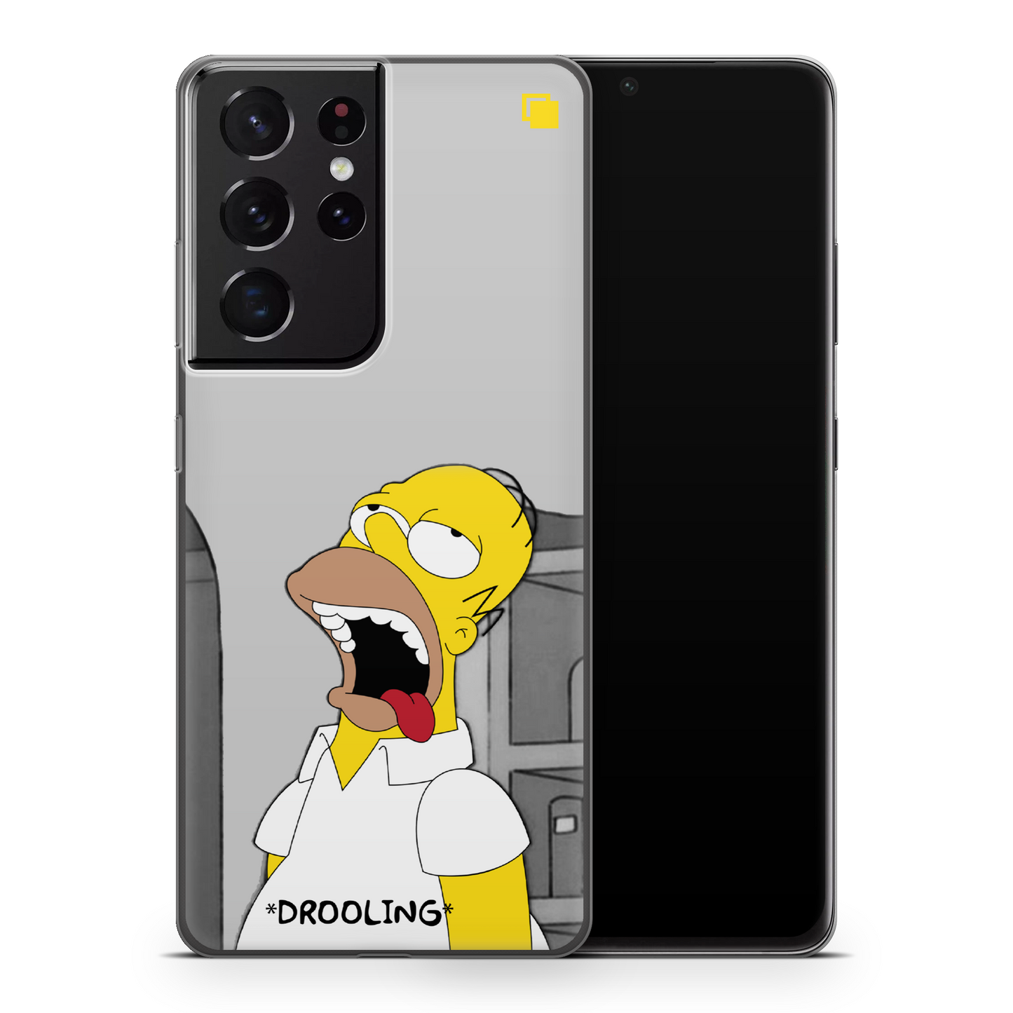 Samsung CP Print Case Homer Drooling