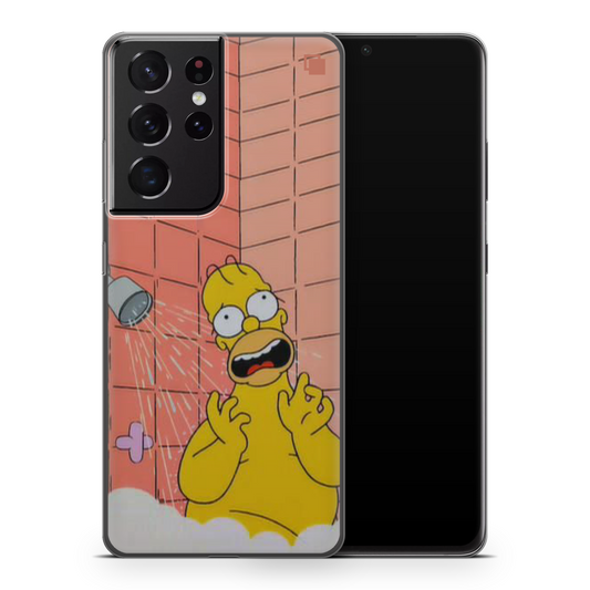 Samsung CP Print Case Homer Showering