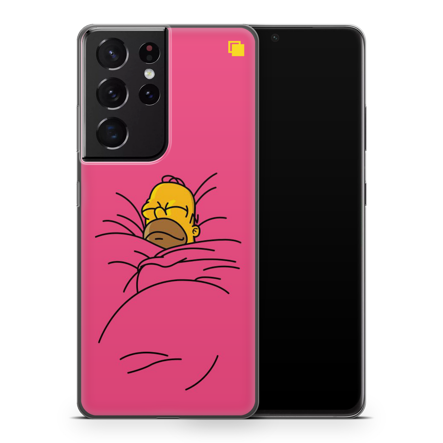 Samsung CP Print Case Homer Sleeping